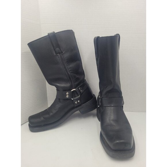Milwaukee Motorcycle Clothing Women's Harness Motorcycle Boot - MB210 size 8.5 - Picture 2 of 13